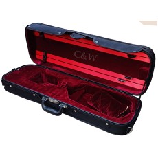 Concertante Violin Case (Black/Burgandy)